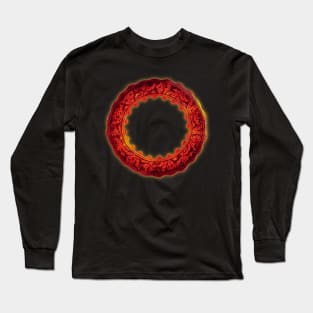 The Warrior Nun halo glowing - warrior nun - ava silva and sister, avatrice Long Sleeve T-Shirt